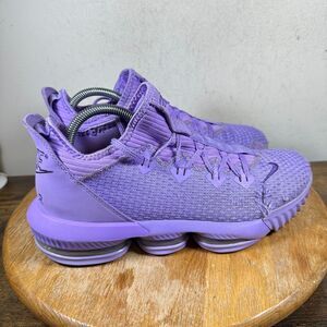Nike LeBron 16 Low Atomic Purple Basketball Shoes 2019 Men’s Size 8.5 CI2668-500